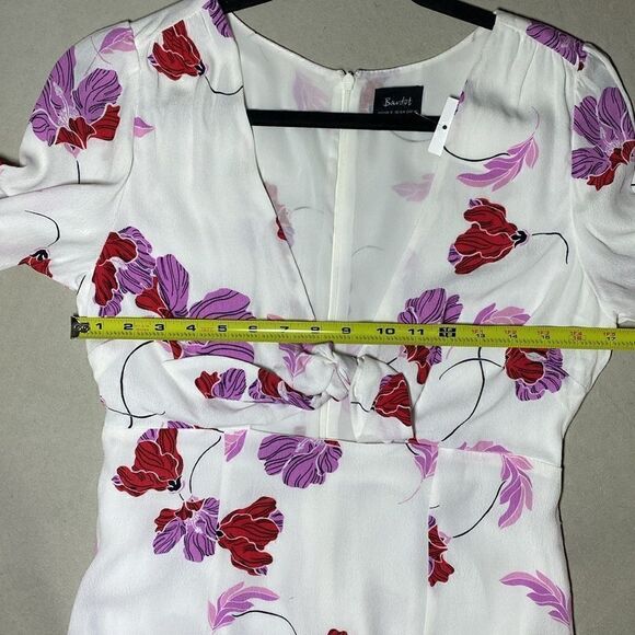 NWT MSRP $99 Bardot Stencil Flower Knot Front Dress Women's Size Medium - Picture 12 of 12
